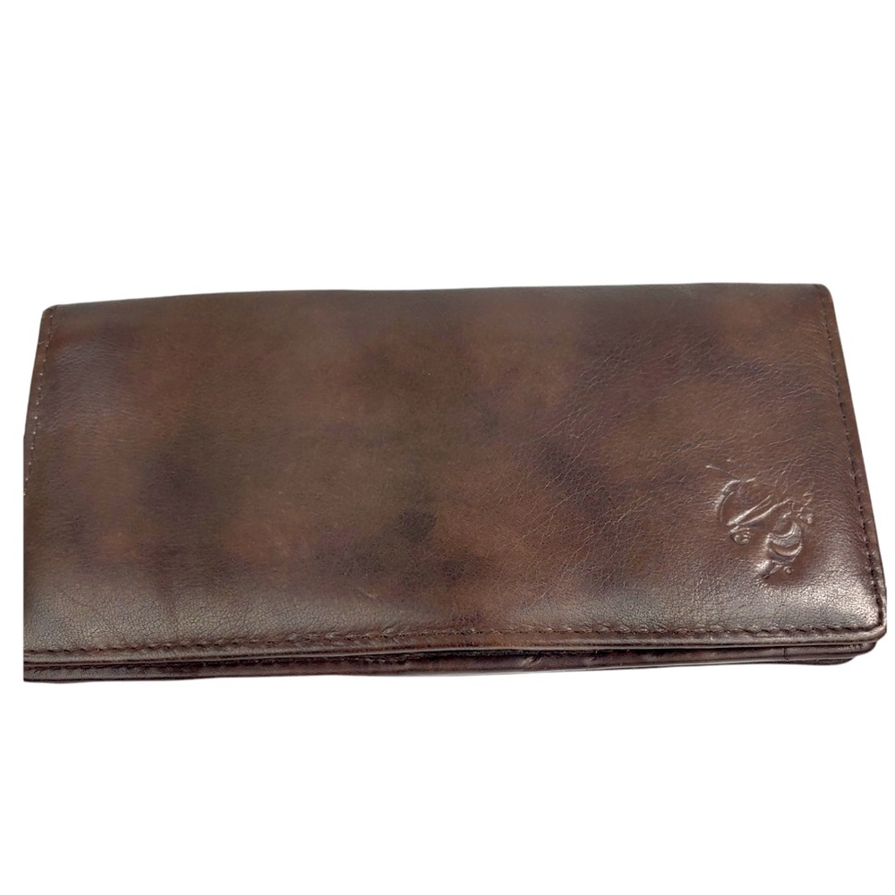 Georgia Tech leather clutch wallet. Good Condition